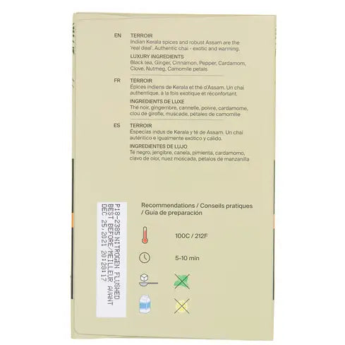 Cochin Masala Chai | Authentic Spiced Black Tea | METZ Luxury Tea