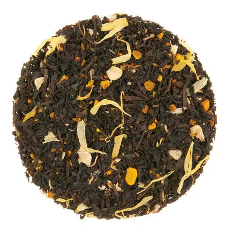 METZ Organic Turmeric Ginger Peach | Golden Black Tea