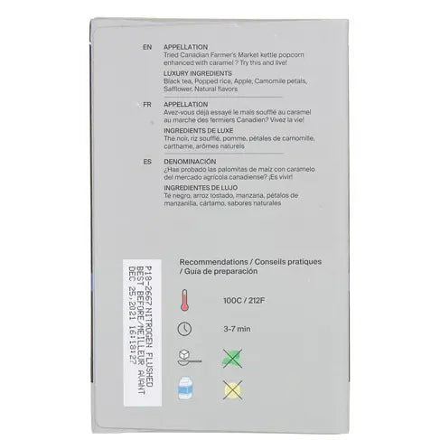 METZ Salted Caramel | Dessert Black Tea | Hong Kong Foodies