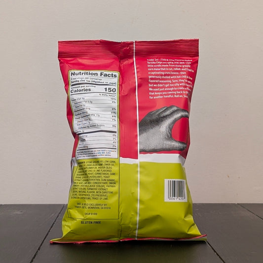 Trader Joe's Chili & Lime Flavored Rolled Corn Tortilla Chips