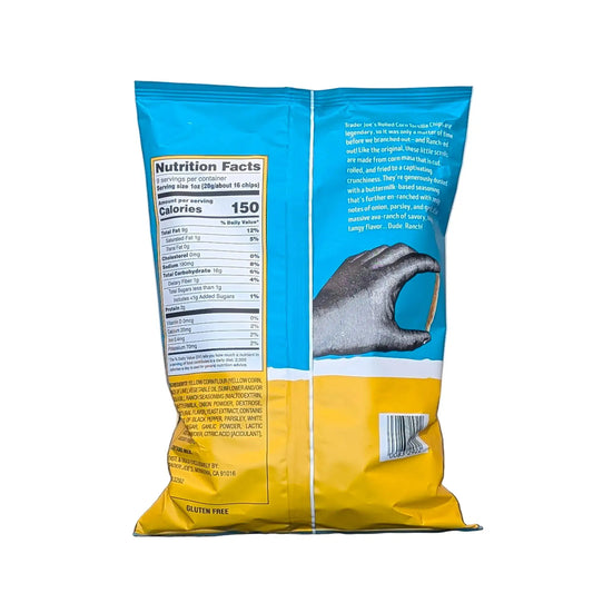 Trader Joe's Ranch Rolled Corn Tortilla Chips | HK Foodies