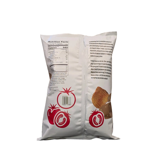 Trader Joe's Ketchup Flavored Lattice Potato Chips
