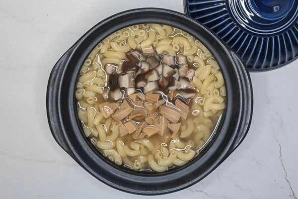 The Gourmet Upgrade: Hong Kong Style Abalone & Shiitake Mushroom Macaroni Soup