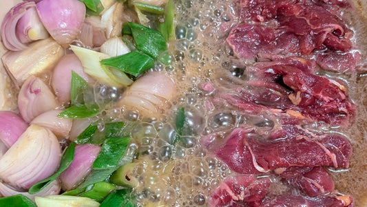 Sukiyaki. A Japanese Hot Pot Recipe.