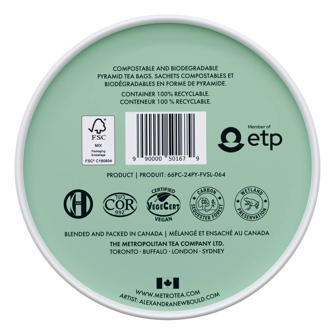 M21 Chocolate Mint | Decadent Dessert Black Tea | Artisan Series