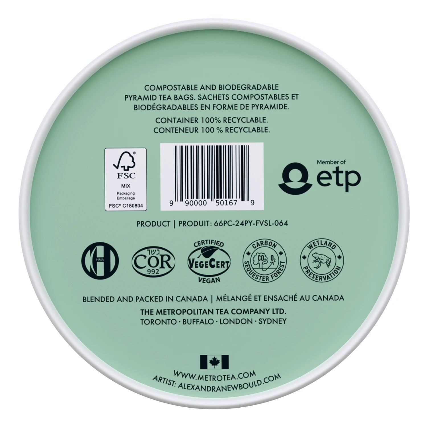 M21 Chocolate Mint | Decadent Dessert Black Tea | Artisan Series