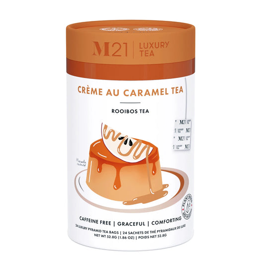 M21 Creme au Caramel | Dessert Rooibos Tea | Caffeine-Free Artisan Tea
