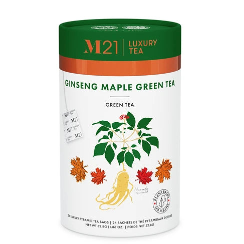 M21 Ginseng Maple | Energizing Maple Green Tea | Artisan Series
