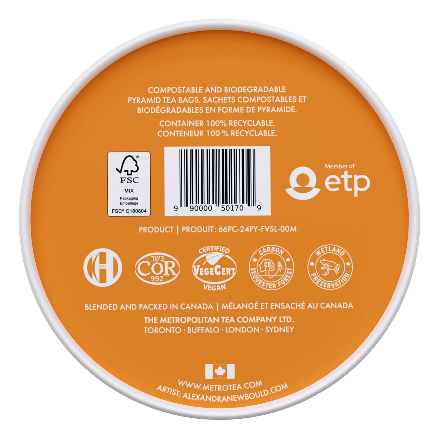 M21 Maple Butter Tart | Canadian Dessert Black Tea | Artisan Series
