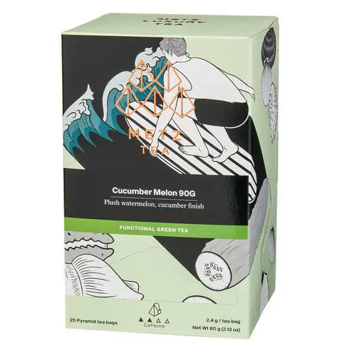 Cucumber Melon | Refreshing Green Tea & Fruit Blend | METZ Luxury Tea