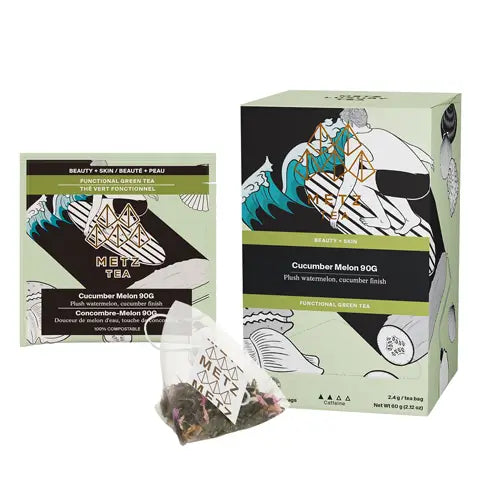 Cucumber Melon | Refreshing Green Tea & Fruit Blend | METZ Luxury Tea