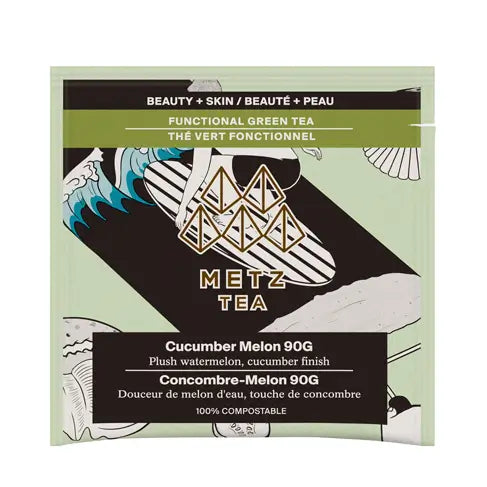 Cucumber Melon | Refreshing Green Tea & Fruit Blend | METZ Luxury Tea
