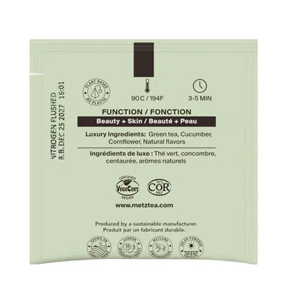 Cucumber Melon | Refreshing Green Tea & Fruit Blend | METZ Luxury Tea