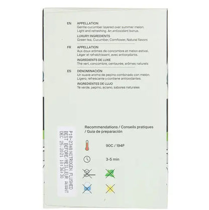 Cucumber Melon | Refreshing Green Tea & Fruit Blend | METZ Luxury Tea