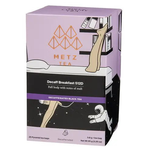 METZ Decaff Breakfast | Premium Decaffeinated Black Tea