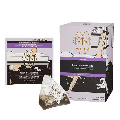 METZ Decaff Breakfast | Premium Decaffeinated Black Tea