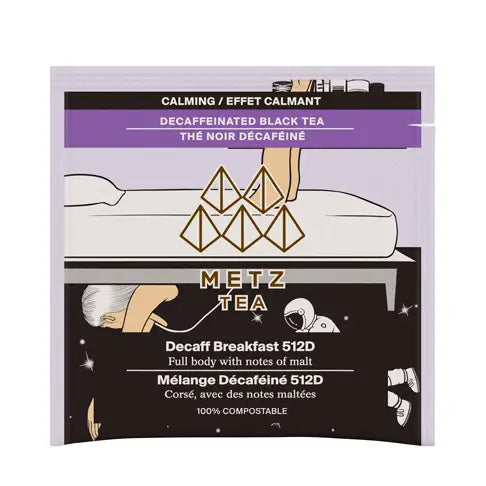 METZ Decaff Breakfast | Premium Decaffeinated Black Tea