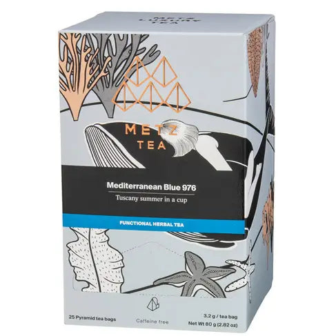METZ Mediterranean Blue | Color-Changing Butterfly Pea Tea