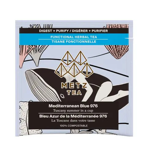 METZ Mediterranean Blue | Color-Changing Butterfly Pea Tea