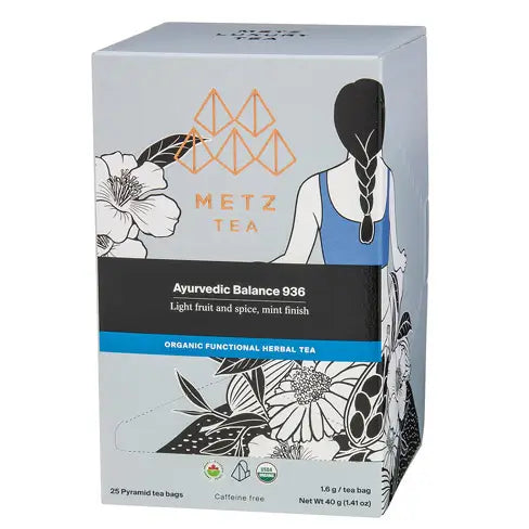 METZ Organic Ayurvedic Balance | Organic Hibiscus Herbal Tea