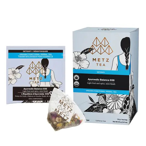 METZ Organic Ayurvedic Balance | Organic Hibiscus Herbal Tea