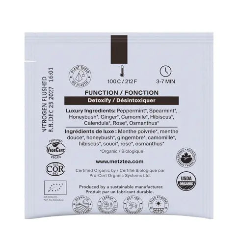 METZ Organic Ayurvedic Balance | Organic Hibiscus Herbal Tea