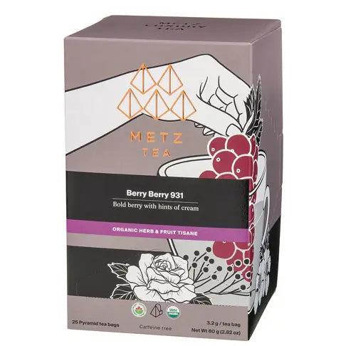 METZ Organic Berry Berry | Certified Organic Fruit Tea