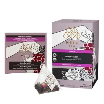 METZ Organic Berry Berry | Certified Organic Fruit Tea