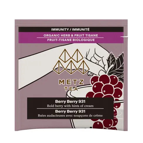 METZ Organic Berry Berry | Certified Organic Fruit Tea