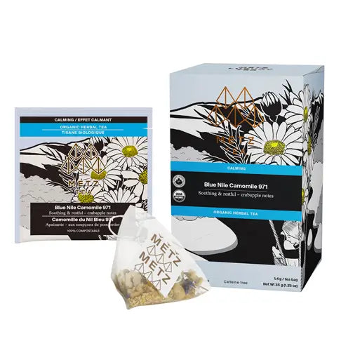 METZ Organic Blue Nile Camomile | Certified Organic Chamomile Tea