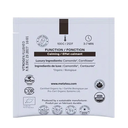METZ Organic Blue Nile Camomile | Certified Organic Chamomile Tea