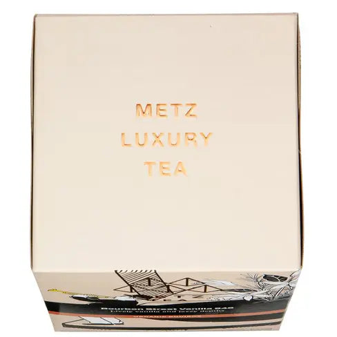 METZ Organic Bourbon Street Vanilla | Caffeine-Free Rooibos Tea
