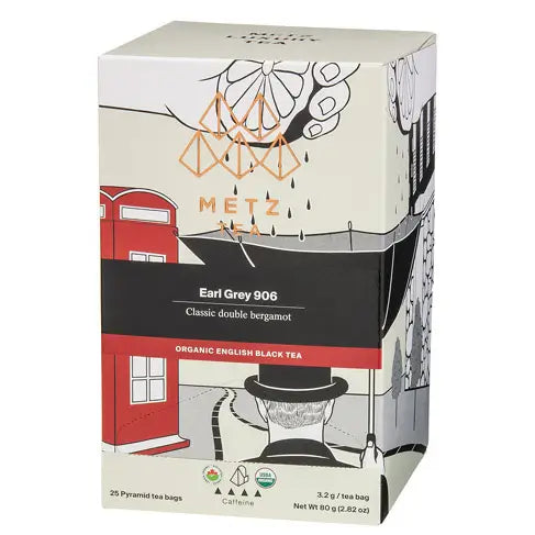 METZ Organic Earl Grey | Certified Organic Black Tea