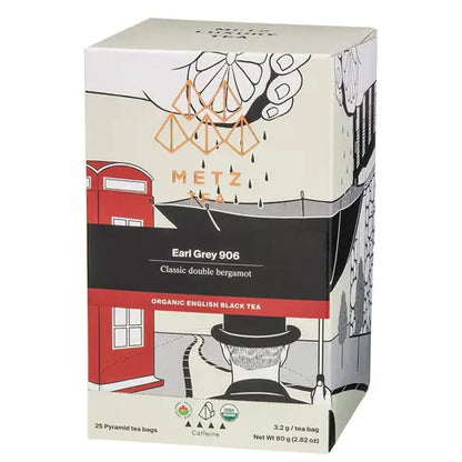 METZ Organic Earl Grey | Certified Organic Black Tea