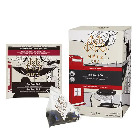 METZ Organic Earl Grey | Certified Organic Black Tea