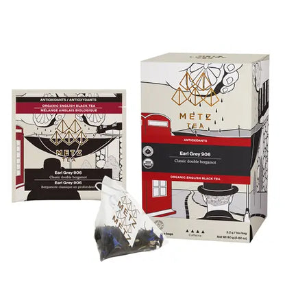 METZ Organic Earl Grey | Certified Organic Black Tea