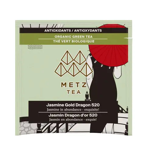 METZ Organic Jasmine Gold Dragon | Premium Organic Green Tea