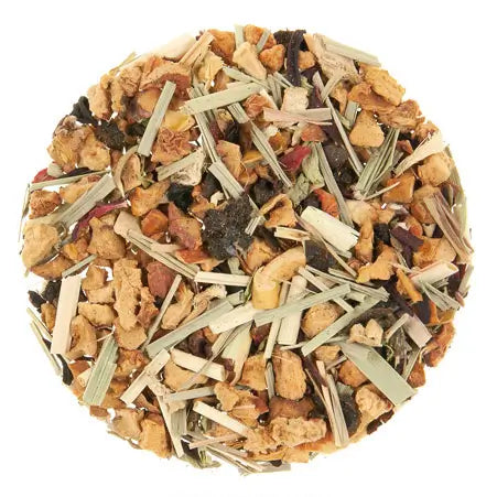 METZ Organic Lemon Ginger | Hibiscus & Herbal Immune Tea

