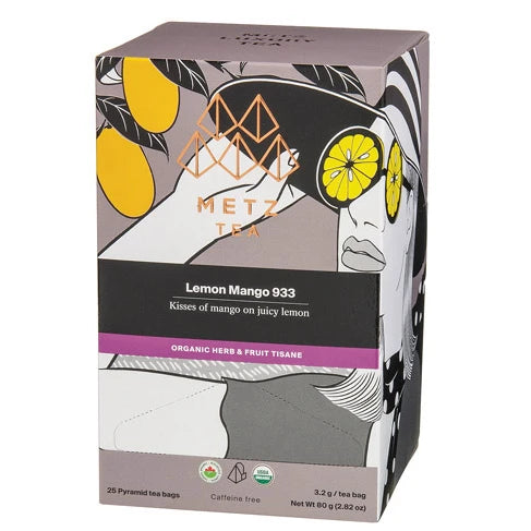 METZ Organic Lemon Mango | Hibiscus & Tropical Fruit Tea