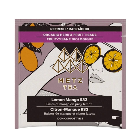 METZ Organic Lemon Mango | Hibiscus & Tropical Fruit Tea