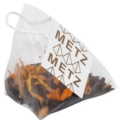 METZ Organic Turmeric Ginger Peach | Golden Black Tea