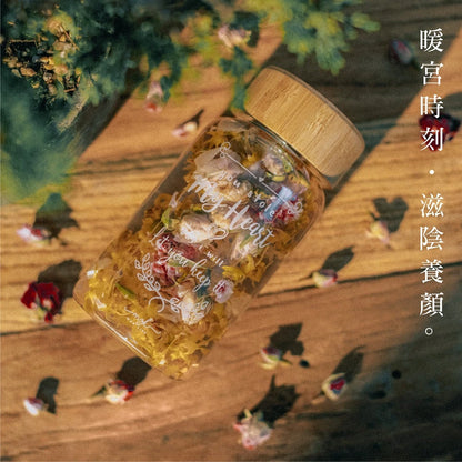 MZK Life Ageless Tea Collection Uterus Nourishing Tea 花研草說「凍齡・茶」石斛．玫瑰 暖宮美顏茶
