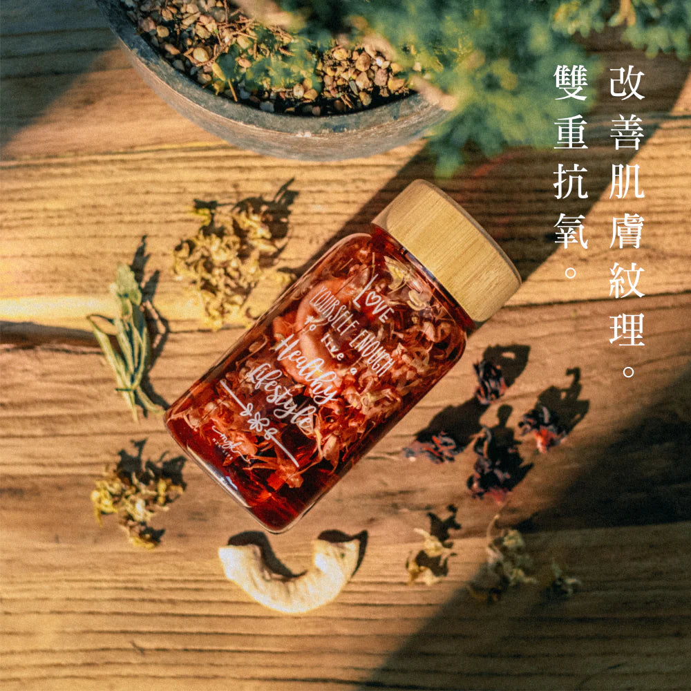 MZK Life Ageless Tea Collection Diet & Antioxidant Tea
 花研草說「凍齡・茶」石斛．洛神 抗氧消脂茶