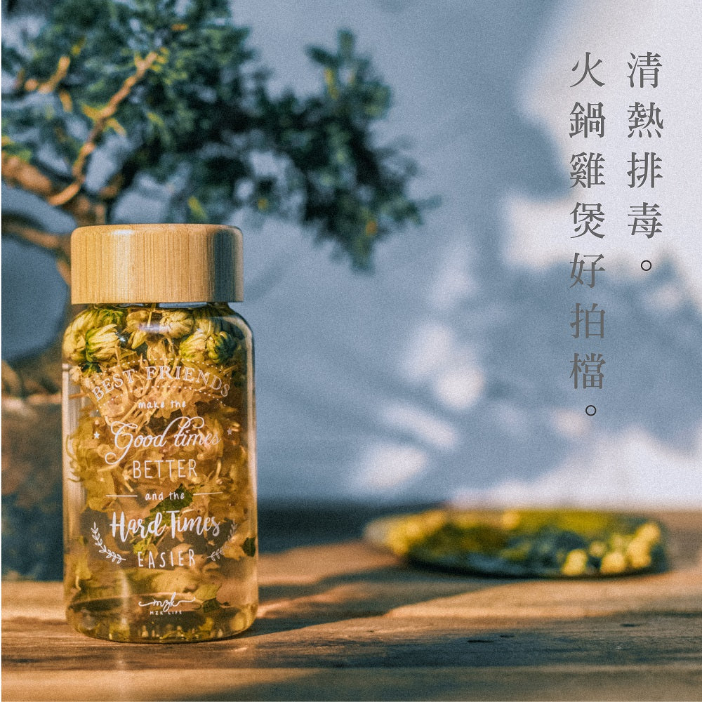 MZK Life Ageless Tea Collection Removing Heat & Brighten Vision Tea
 花研草說「凍齡・茶」石斛．胎菊 清熱明目茶
