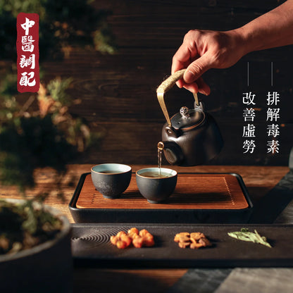 MZK Life Yeung San Cha Collection Osmanthus Longan Tea 花研草說 養生茶系列 - 桂花桂圓安神茶