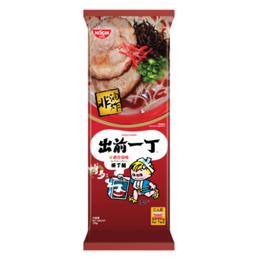 Nissin Demae Iccho Bar Noodle: Aka Tonkotsu Flavor (Spicy)