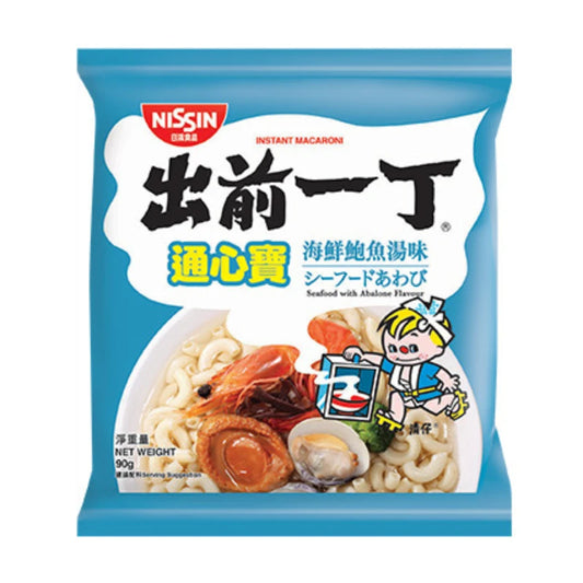 Nissin Demae Iccho Macaroni: Seafood with Abalone Flavor