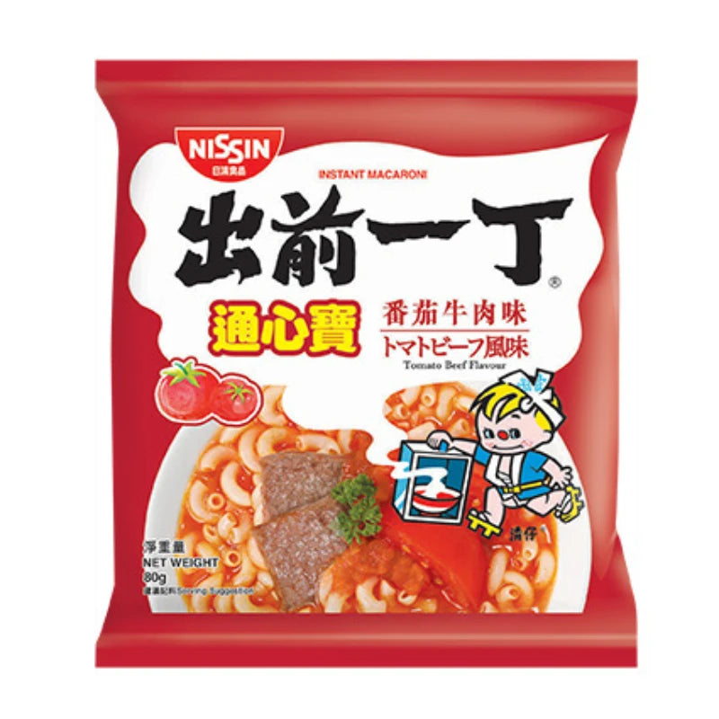 Nissin Demae Iccho Macaroni: Tomato Beef Flavor