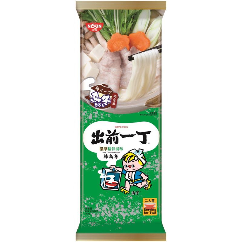 Nissin Demae Iccho Bar Udon Rich Tonkotsu Flavour
