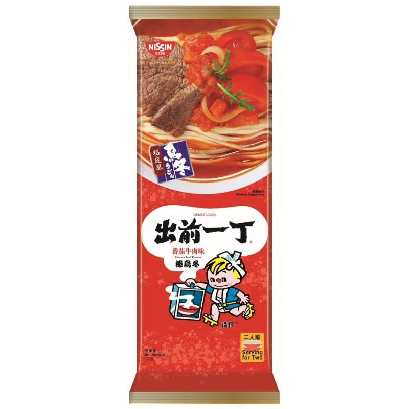 Nissin Demae Iccho Bar Udon: Tomato Beef Flavor